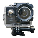 アクションカメラ ウェアラブルカメラ フルHD1080p SAC 30m防水ケース付属 WEBカメラ機能 WiFi対応 ブラック AC200BK/W ◆宅 【楽...