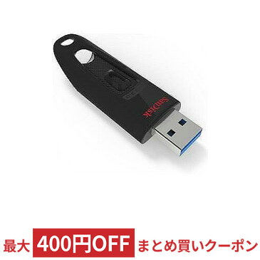 USBメモリ USB 128GB SanDisk サンディスク USB Flash Drive Ultra USB3.0 100MB/s 海外リテール SDCZ48-128G-U46 ◆メ