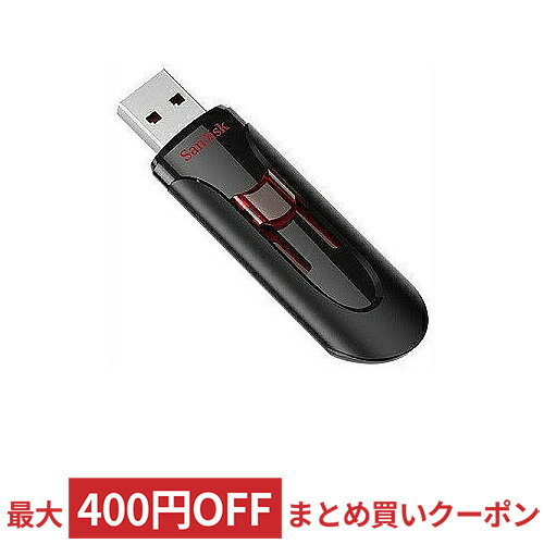【9/1はポイント5倍】 USBメモリ USB 64GB SanDisk サンディスク Cruzer Glide USB3.0 海外リテール SDCZ600-064G-G35 ◆メ