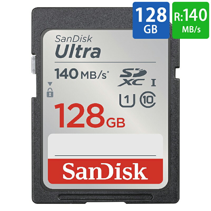 SDカード SD 128GB SDXC SanDisk サンディ