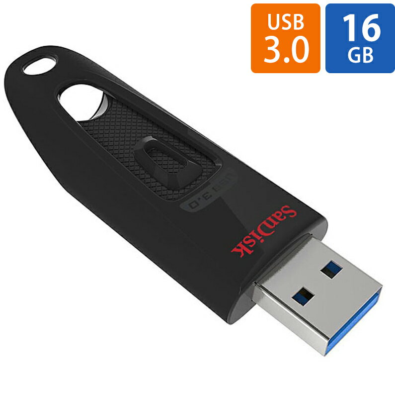 USB USB 16GB SanDisk ǥ USB Flash Drive Ultra USB3.0 80MB/s ơ SDCZ48-016G-U46 