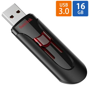 USBメモリ USB 16GB SanDisk サンディスク Cruzer Glide USB3.0 海外リテール SDCZ600-016G-G35 ◆メ
