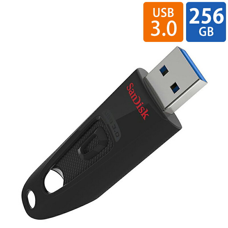 USB USB 256GB SanDisk ǥ USB Flash Drive Ultra USB3.0 100MB/s ơ SDCZ48-256G-U46 