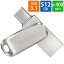 USB USB 512GB USB3.1 Gen1(USB3.0)-A/Type-C ξͥ SanDisk ǥ Ultra Dual Drive Luxe R:400MB/s ž ° ơ SDDDC4-512G-G46 פ򸫤