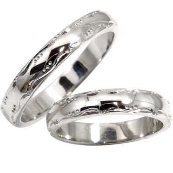 かざり屋 ジュエリー 30代 40代 50代 ,手彫り,ペアリング,マリッジリング,結婚指輪 ペア ペアセット ,プラチナ900, ,PT900,特別価格,工房...