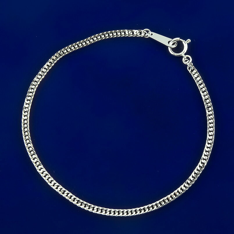 喜平 プラチナ ブレスレット pt999 メンズ チェーンのみ 18cm 12面カットダブル喜平 純キヘイ 男性 シンプル 女性 オリジナルジュエリー