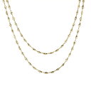 【最短発送】18金 ネックレス チェーンのみ 70cm ロングラリエット ゴールド 18k チェーン ミラーボール 地金 男女兼用 ユニセックス 男女問わず