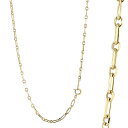 18金 ネックレス あずき 中空 チェーンのみ 50cm 太め アズキ 小豆 チェーン デザインチェーン ゴールド 18k イエローゴールドk18 地金 シンプ...