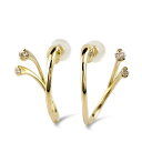 【最短発送】18金 ピアス ピアス ペア ダイヤモンド フープ スタッドピアス ゴールド イエローゴールドk18 18k ゴージャス 男女兼用 ユニセックス 男...