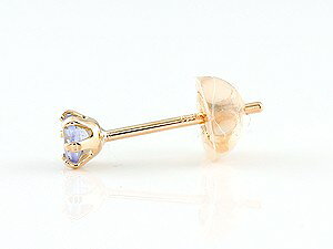 【最短発送】 18金 ピアス メンズ ペアピアス 左右が天然石が選べる 宝石が選べる ...