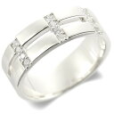 プラチナ リング ダイヤモンド 指輪 ダイヤ 0.20ct 太め 幅広 ピンキーリング pt900 シンプル ジュエリー かっこいい 大きい 男女兼用 ユニセッ...