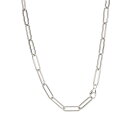 【10%OFF】18金 ネックレス 18k メンズ チェーンのみ お好きな長さが選べる チェーン だけ 選べる長さ 50cm 60cm 中空 クリップチェーン ...