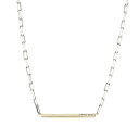 【10%OFF】プラチナ 18金 ネックレス メンズ ダイヤモンド ハート&キューピッド H&C ダイヤ 0.06ct ゴールド バーネックレス 50cm 太め...