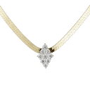 【10%OFF】18金 プラチナ ネックレス メンズ 18k ダイヤモンド ゴールド スネークチェーン 太め ペンダント ダイヤ 0.24ct アジャスター p...