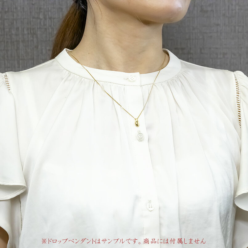 純金 24金 ネックレス レディース 喜平 ラリエット 66cm ダイヤモンド K24 金属ア...