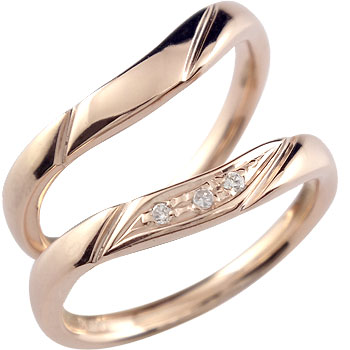 18金 ペアリング ;ダイヤ ダイヤモンド ピンクゴールドk18 ハンドメイド ソフトライン 18k 結婚指輪 マリッジリング 笑顔になるジュエリー お守り 大きいサイズ対応 18金 ペアリング ;ダイヤ ダイヤモンド ピンクゴールドk18 ハンドメイド ソフトライン 18k 結婚指輪 マリッジリング 笑顔になるジュエリー お守り 大きいサイズ対応