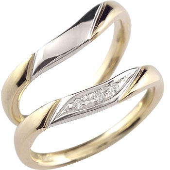 18金 ペアリング ;結婚指輪 マリッジリング ...の商品画像