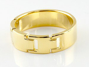 クロス イエローゴールドk18 ペアリング 結婚指輪 ペア ペアセット マリッジリング 幅広 地金リング 宝石なし 18金 ユニセックス オリジナルジュエリー