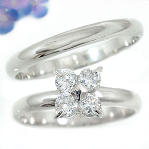 結婚指輪 マリッジリング ペアリング ダイヤ ダイヤモンド ホワイトゴールドk18 k18wg 18金 ユニセックス 【ありがとうやおめでとうを伝えよう・プレゼント・誕生日・お祝い】 人気 おしゃれ 大人 普段使い ジュエリー