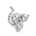 【最短発送】プラチナ900 ピアス ダイヤモンド 0.26ct 片耳 pt900 つけっぱなし 簡単装着 キャッチのいらないピアス キャッチナッシャー キャッチなし 男女兼用 ユニセックス 男女問わず