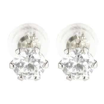 18金 ピアス キュービックジルコニア ホワイトゴールドk18 ピアス スタッドピアス 大粒 一粒 18k 笑顔になるジュエリー お守り 人気 おしゃれ 大人 普段使い ジュエリー 18金 ピアス キュービックジルコニア ホワイトゴールドk18 ピアス スタッドピアス 大粒 一粒 18k 笑顔になるジュエリー お守り 人気 おしゃれ 大人 普段使い ジュエリー