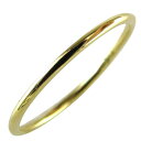 【10%OFFクーポン対象】18金 リング シンプルピンキーイエローゴールドk18 指輪 重ね付け地金18k 笑顔になるジュエリー お守り 大きいサイズ対応 ピンキーリング サムリング ミディリング 人気 おしゃれ 大人 普段使い ジュエリー(4)