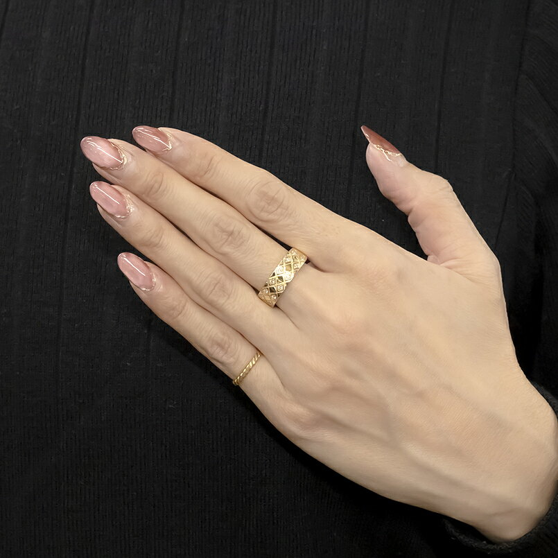 【20％OFFクーポンあり】【最短発送】メンズ 18金 リング ダイヤモンド 0.2ct 15号...
