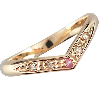 18金ピンクゴールドk18ピンキー...