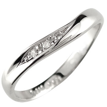 [スーパーセールポイント10倍]婚約指輪 プラチナリング 指輪 ダイヤ ダイヤモンド リング エンゲージリング 指輪 ダイヤモンド リング ピンキーリング V字 爪なし 笑顔になるジュエリー お守り…
