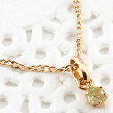 18金 k18 チャーム ネックレス ペンダント チャーム ペンダントトップ ペリドット ピンクゴールドk18 一粒 18k 重ね付け 8月誕生石 人気 おしゃ...