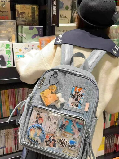 日系カウボーイランドセル学生の授業大容量14インチ通勤ランドセル二次元バー痛包潮 日系カウボーイランドセル学生の授業大容量14インチ通勤ランドセル二次元バー痛包潮