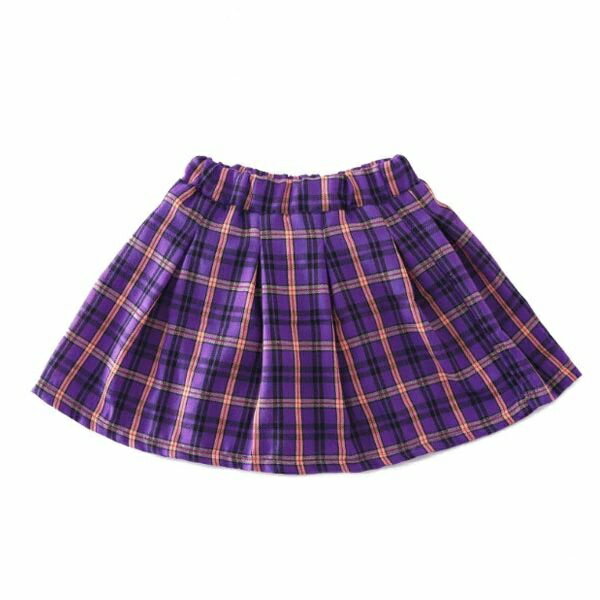 舞 学園祭 文化祭 体育祭 スカート ボトムス キッズ ストリート ダンス ヒップホップ チアリーダー チェック柄 スカート 女の子