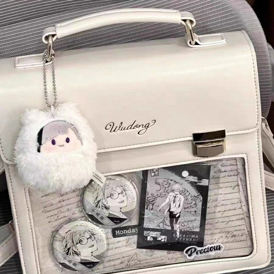 ニッチ多用途ワンショルダーバーバッグ女性の新しいハイエンド透明痛みバッグ甘いクールガールバックパックトレンド