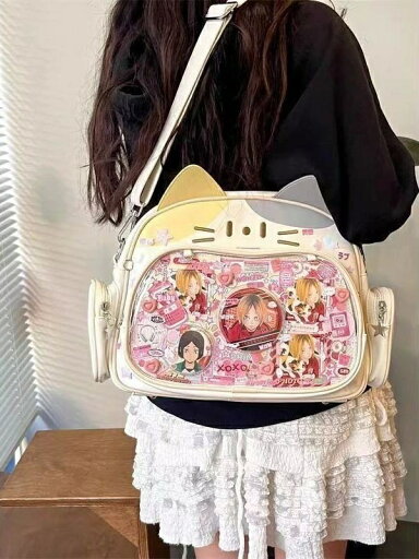 2k千年ギャル痛包可愛いですね機械猫斜めショルダーバッグ新作小衆デザインランドセル女 2k千年ギャル痛包可愛いですね機械猫斜めショルダーバッグ新作小衆デザインランドセル女
