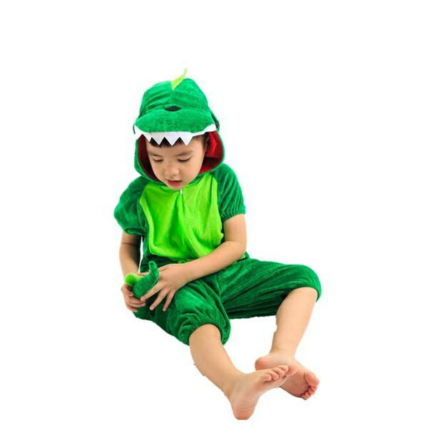 ハ サンタ服 動物服 こども 子供用 子供 ダイナソー きょうりゅう クリスマス衣装 ハロウィン衣装 長袖 恐竜 動物服 ハロウィン