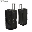 出張 合宿 旅行 レディース メンズ トロリーバッグ 撥水加工 3輪 大容量 折りたたみ キャリーバッグ 200L キャスターバッグ 2way(4)