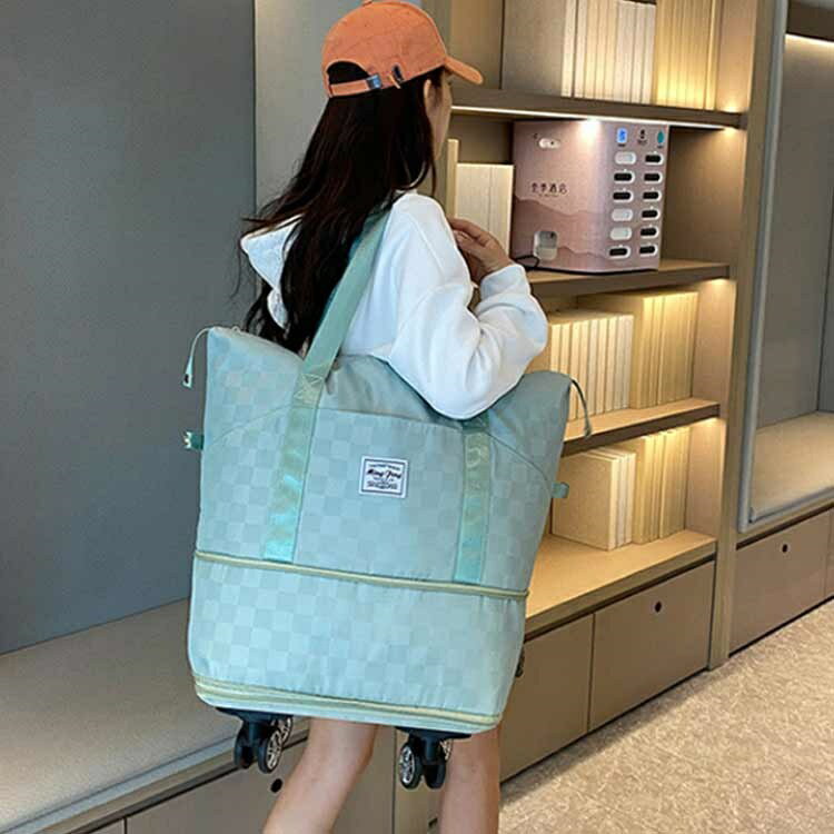 トートバッグ キャスター付き メンズ レディース 3way 旅行バッグ 修学旅行 大容量 拡張可 軽量 ボストンバッグ キャリーバッグ