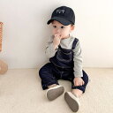 お かわいい 子供服 オーバーオール ボトムス デニム 子供服 赤ちゃん デニムオーバーオール 男の子 ベビー服 オーバーオール