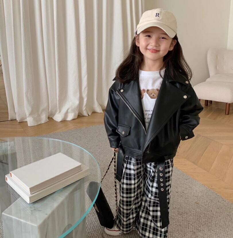 子供服 かっこいい おしゃれ 革ジャケット 男の子 女の子 皮ジャン アウター 子供 レザー 革ジャン ライダースジャケット キッズ