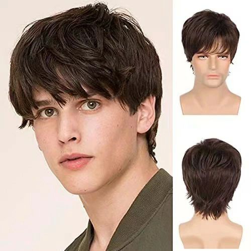 フ 通気性 自然 男女兼用 変装 耐熱 ゆるふわ ファッション イケメン 人気 原宿 フルウィッグ 男装 自然 ショート メンズ かつら フ 通気性 自然 男女兼用 変装 耐熱 ゆるふわ ファッション イケメン 人気 原宿 フルウィッグ 男装 自然 ショート メンズ かつら