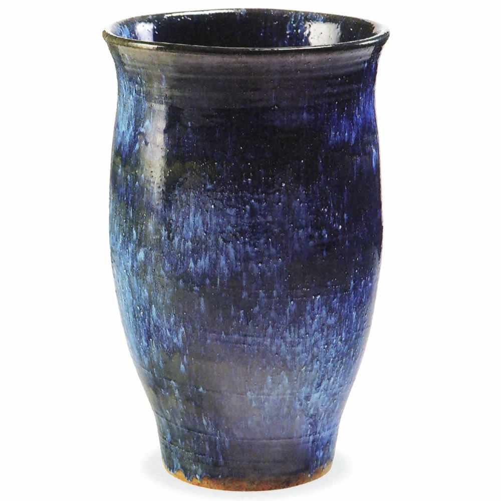 【傘立 陶器】青窯変傘立　（信楽焼き・陶器・傘立て ・梅雨・玄関・収納・和風・おしゃれ・日本製・A053-03）