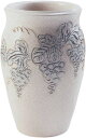 【傘立 陶器】かすみぶどう彫傘立 (信楽焼き・陶器・傘立て ・梅雨・玄関・収納・和風・おしゃれ・日本製)