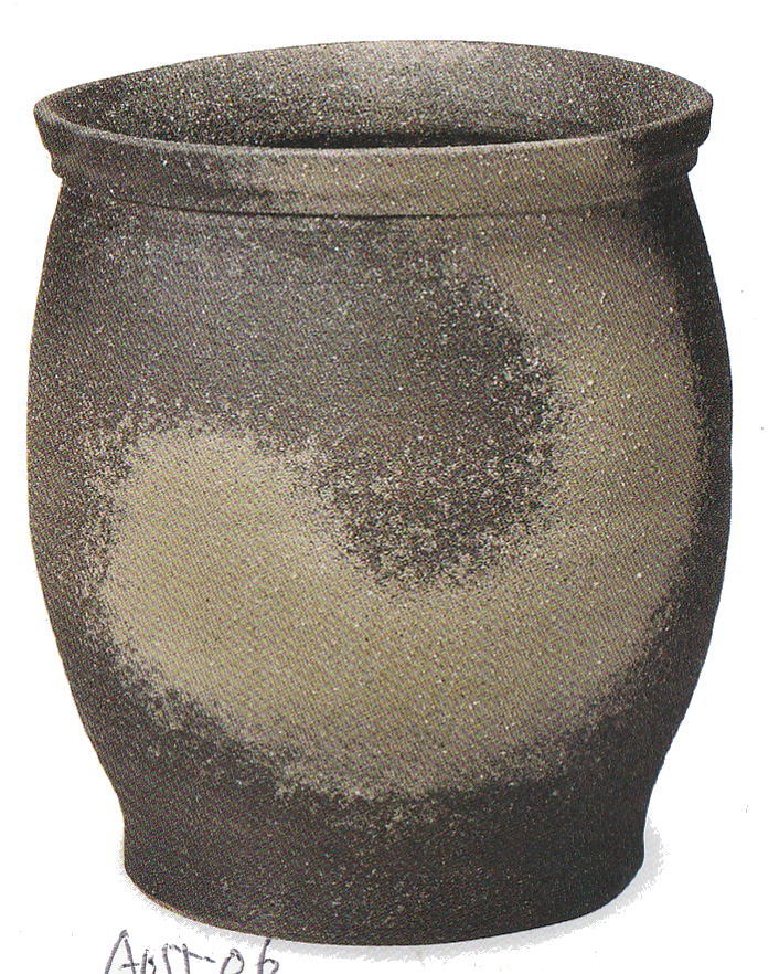 【傘立 陶器】窯変壺型傘立　（信楽焼き・陶器・傘立て ・梅雨・玄関・収納・和風・おしゃれ・日本製）