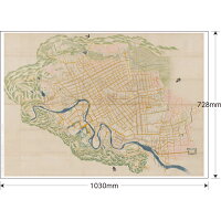 1789/寛政元年頃仙台城下絵図