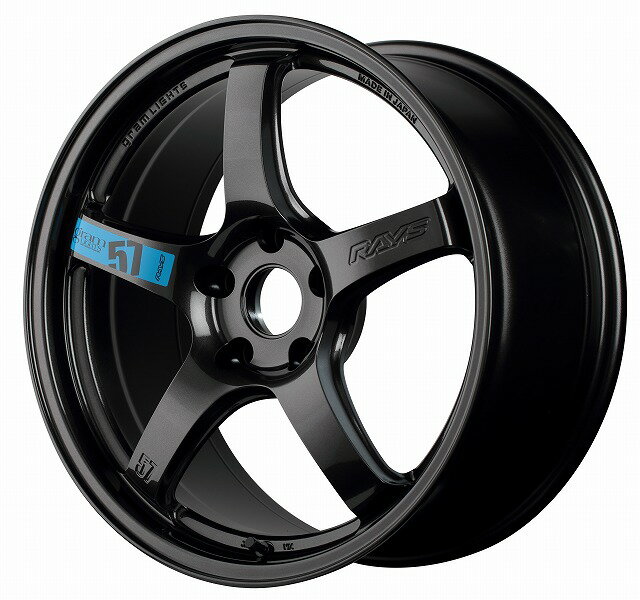 RAYS gram LIGHTS 57CR SpecM 18-8.5J +37 5H PCD114.3 スーパーダークガンメタ 単品1本 (レイズ グラムライツ スペックエム)