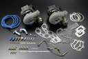 スカイラインGT−R BNR32,BCNR33,BNR34/RB26DETT用 TRUST GReddy タービンキット アクチュエータータイプ T517Z-8.0cm2 P750 ツイン コード：11520074 (トラスト グレッディー) 送料無料。※沖縄県その他離島は別途送料がかかります。