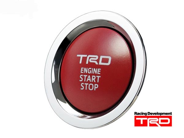 【 TOYOTA 86 (ハチロク) DBA-ZN6 / FA20用 】 TRD プッシュスタートスイッチ ( 品番：MS422-00003 ) TRD PERFORMANCE PARTS ※送料無料 (沖縄県および離島は除く)