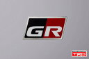 【 TOYOTA 86 (ハチロク) ZN6 / FA20用 】 TRD GRディスチャージテープ (GRロゴ入りアルミテープ) 小4枚セット 品番： MS373-00002 (TRD GR PERFORMANCE PARTS 正規品) ※送料無料 (沖縄県および離島は除く)