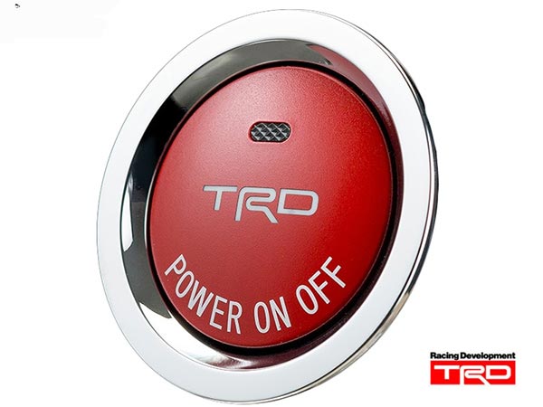  TRD プッシュスタートスイッチ　品番： MS422-00002 ※送料無料 (沖縄県および離島は除く)