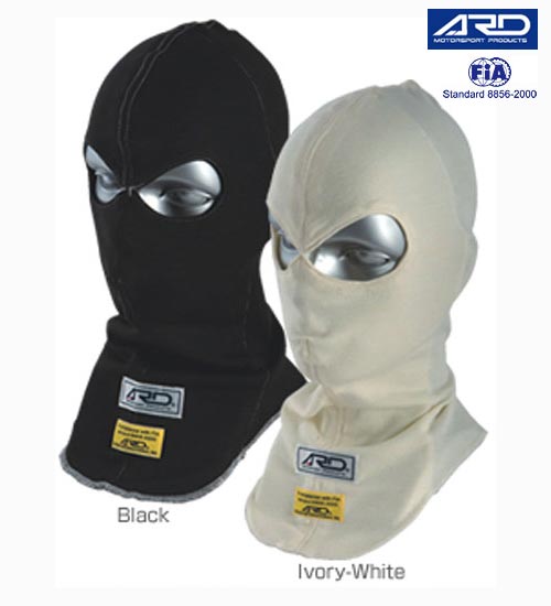 【 FIA公認 カラー2色・フリーサイズ 】 ARD レーシングマスク ARD-544 Dual Eye hole レーシングフェイスマスク ARD Rasing Mask ※送料無料 (沖縄県および離島は除く)